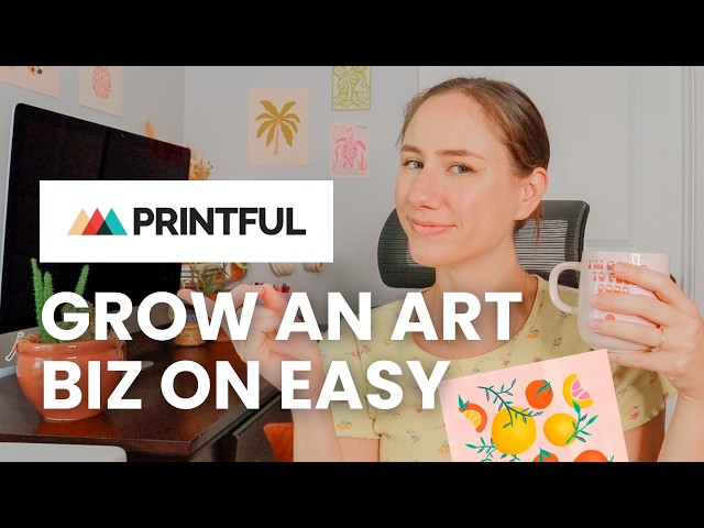 Print on Demand for Artists! ~ Printful Tutorial, Unboxing & Review