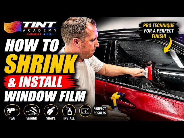 How to Shrink & Install Window Tint | Step-by-Step Window Film Tutorial