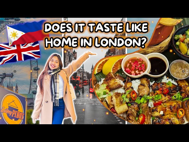 Is that an authentic FILIPINO FOOD in LONDON?