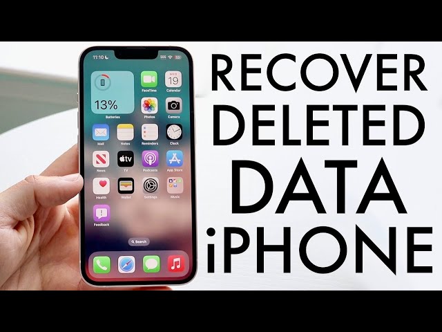 This Is How To Recover Deleted Data On Your iPhone