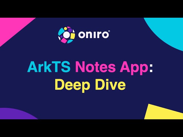 OpenHarmony Notes App Source Code Walkthrough & Best Practices