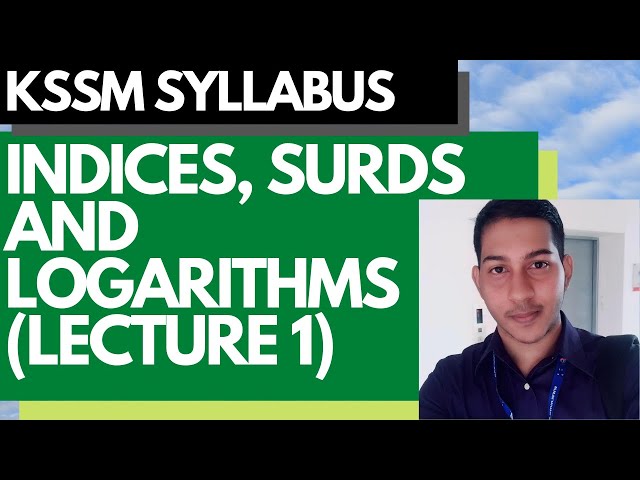 Law of Indices | Indices, Surds and Logarithms | Add Maths KSSM | Math Tutor Edu |
