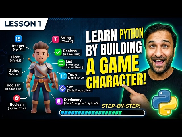Learn Python Data Types by Building a Game!