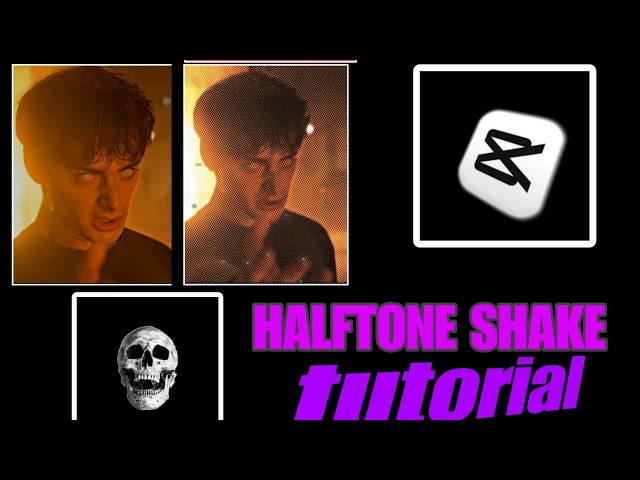 #shaketutorial#r Halftone Shake Tutorial In Mobile | Capcut video editing