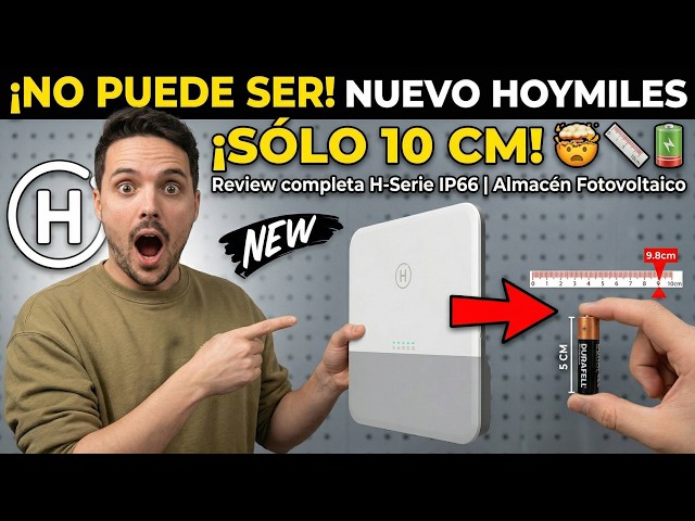 ☔ We tested the IP66 protection | New Hoymiles HIS-6L-G3 Hybrid Inverter | Commissioning