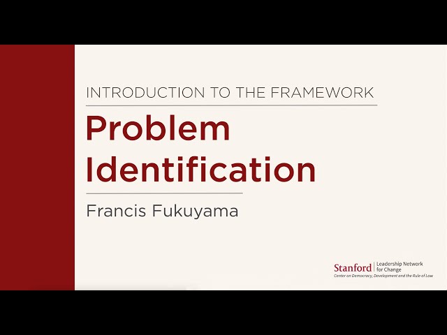 Module 1.1 — Problem-Solving Framework: Problem Identification