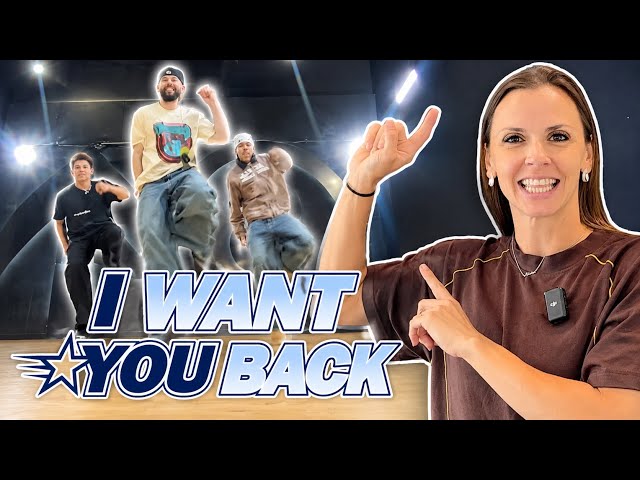 I Want You Back Dance Tutorial | Learn the VIRAL NSYNC Dance Step by Step