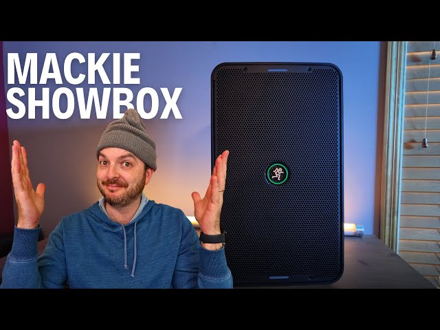 Have You Seen A Speaker Do This?  Mackie ShowBOX Review