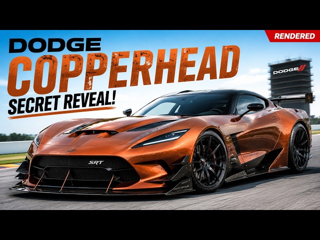 New Dodge Copperhead Could Be America’s Next Supercar and Viper Successor!