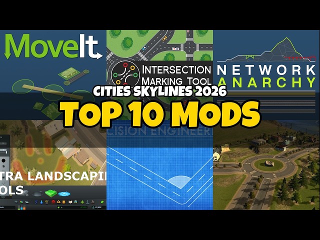 Top 10 BEST Cities: Skylines Mods in 2026