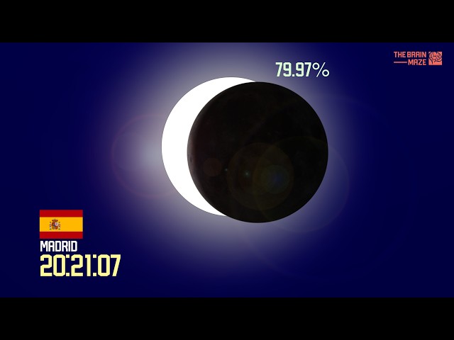 August 12, 2026 Solar Eclipse: Your City’s Sun Coverage