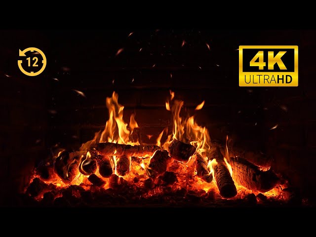 🔥 Fireplace NO ADS (Mid-roll). No AI Cozy Fireplace 4K Ultra HD