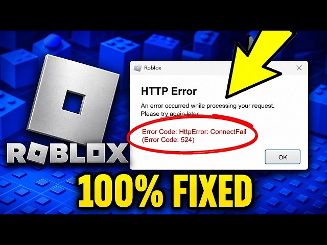 How To Fix HTTP Error Roblox