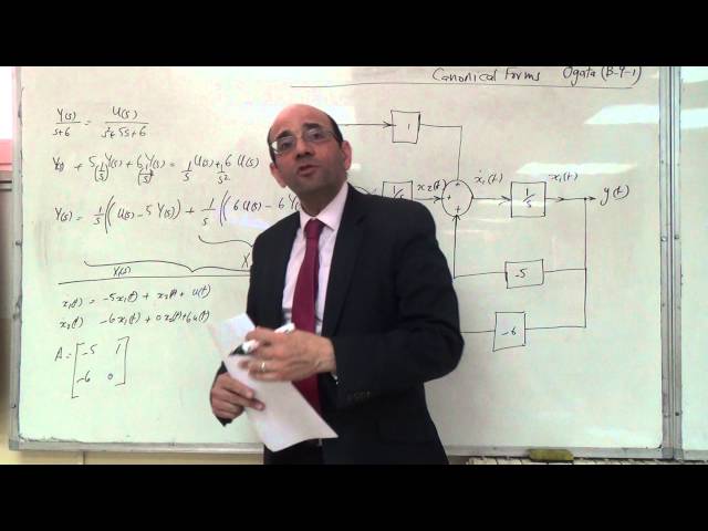 Example on Convering the Transfer Function to Controllable/Observable Canonical Forms (c), 7/3/2016