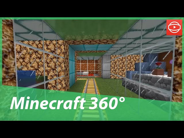 DESCENTE SOUS TERRE - Minecraft 360°