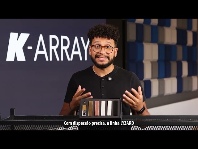 K-array Lyzard: som de alta performance integrado à arquitetura!
