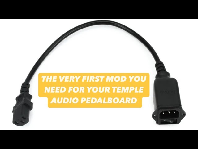 Temple Audio IEC AC Mains Micro Module - Thoughts & Installation