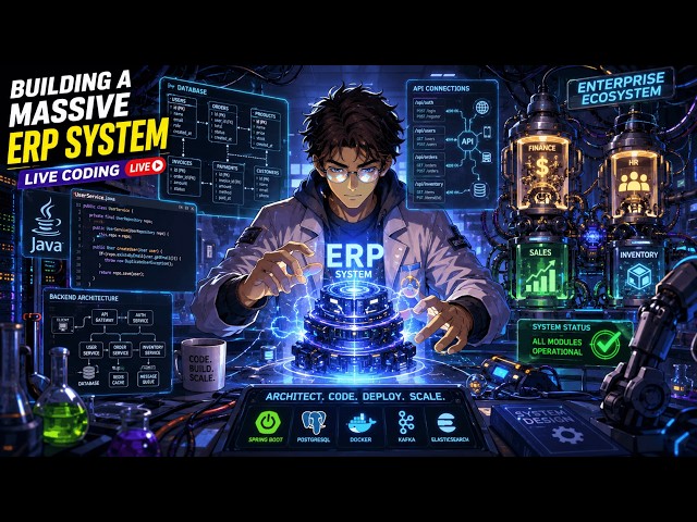 12.08 | 🚀 Créer un ERP Moderne avec Spring Boot | LIVE #10