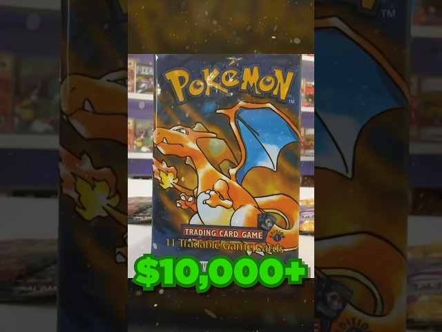 I Opened The Rarest Pack of Pokémon Cards In The World ($10,000)