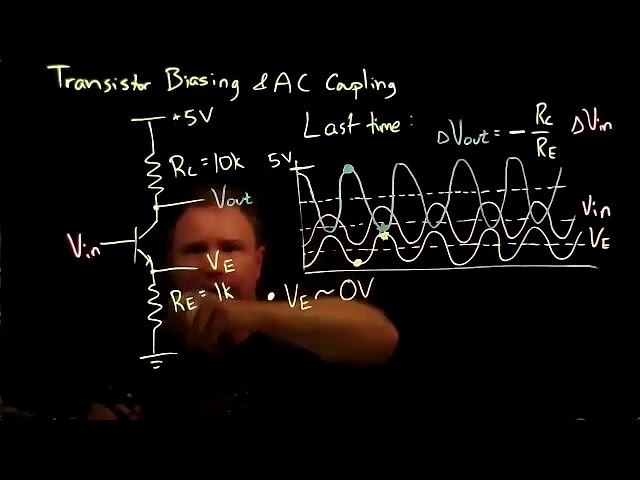 Electronics 5: Transistor Biasing and AC Coupling