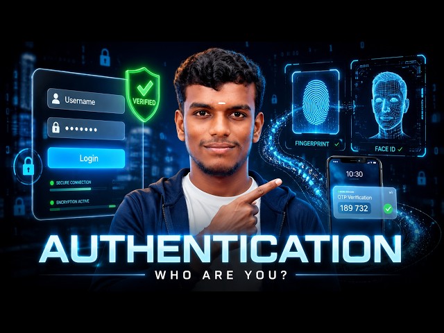 Authentication Explained Simply | How Login Really Works 🔐