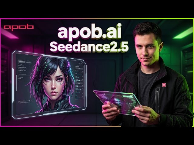 Create & Animate AI Influencers in 4K (apob.ai Seedance2.5 Tutorial)