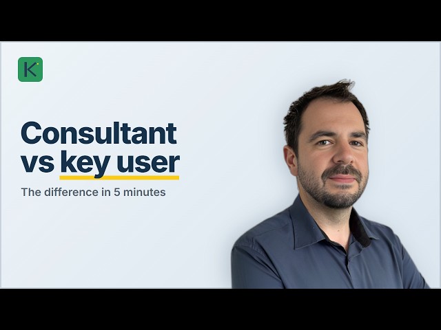 SAP Consultant vs. SAP Key User: Understanding the Difference in 5 Minutes