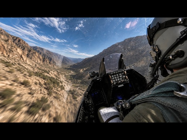 Watch a Full USAF F-16 Test Flight | Raw Cockpit Audio