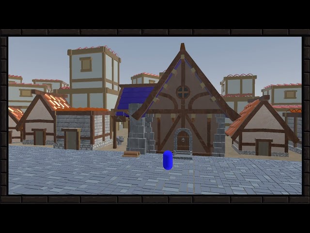 DevLog - Town Plaza - Current WIP 9/24/26