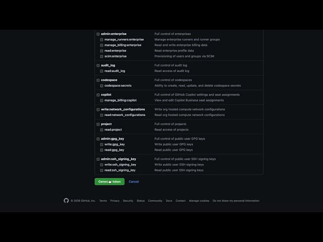How To Generate GitHub Personal Access Token