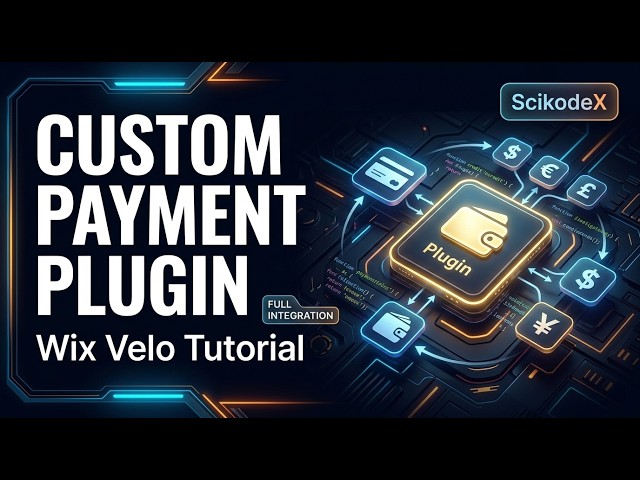 Create a Custom Payment Provider Service Plugin in Wix Using Velo | Full Tutorial | SciKodex