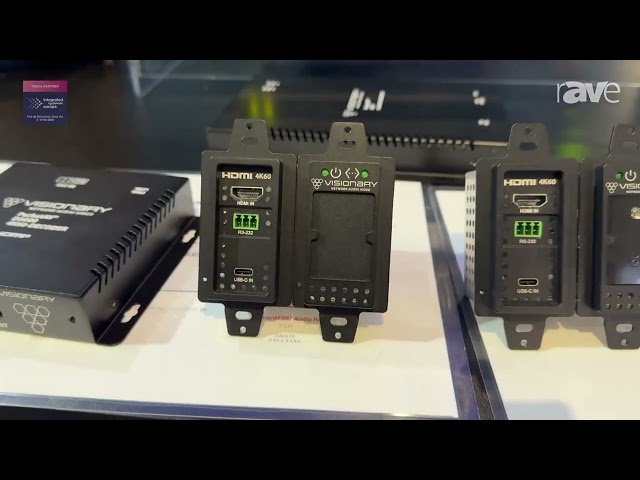 ISE 2026: Visionary Solutions Inc Shows AV-Over-IP 5 Series of Decoders, Encoders and Wall Plates