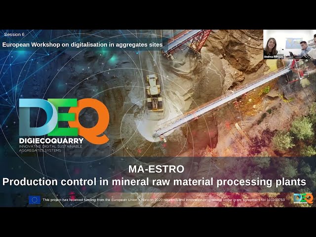 Production control in mineral raw material processing plants