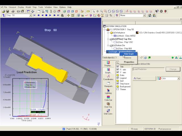 DEFORM 3D Forging  Kovanje poluge