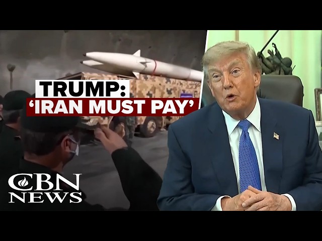 Trump Fires Back After Iran Demands Compensation From U.S.