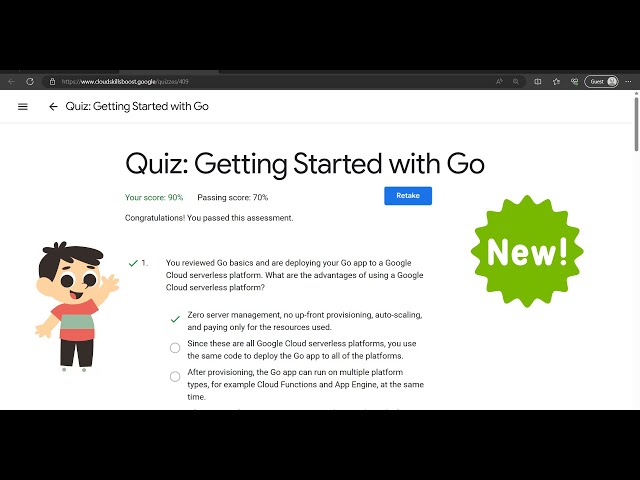 Quiz: Getting Started with Go | Atul Gupta #qwiklabs