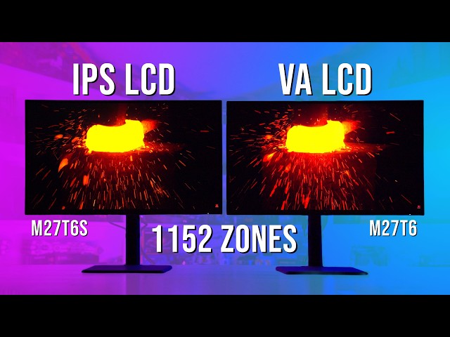 IPS vs VA Budget Mini-LED Gaming Battle - KTC M27T6S and M27T6