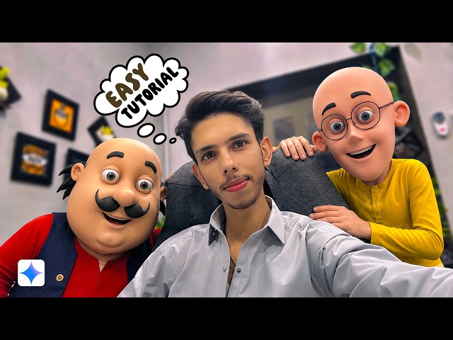Motu & Patlu Trending Ai Video Editing Using Gemini Free!