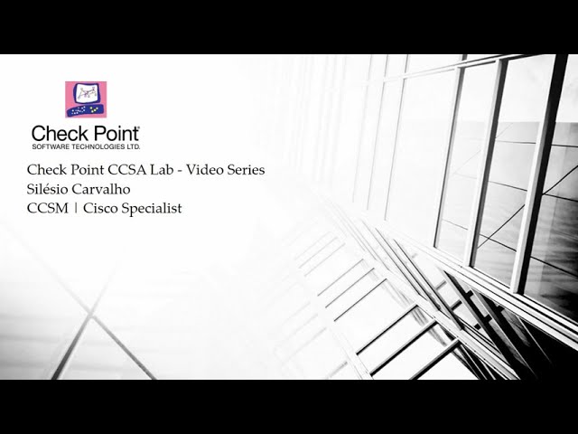 2-Check Point CCSA Lab - Deploying Security Managemenet Server