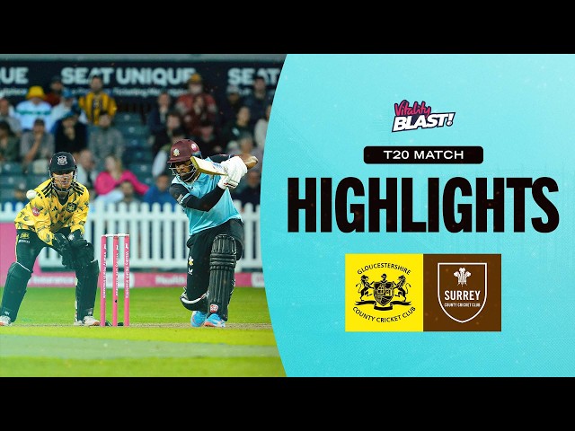 HIGHLIGHTS: Surrey fall to defeat at Gloucestershire