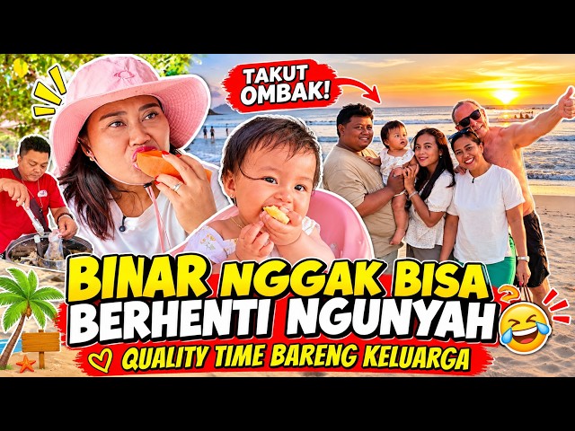 QUALITY TIME WITH FAMILY‼️ALL DAY VIDEO WITH BINAR NONSTOP EATING 😂