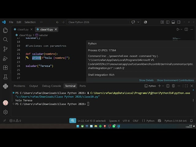 Clase Python en vivo #10