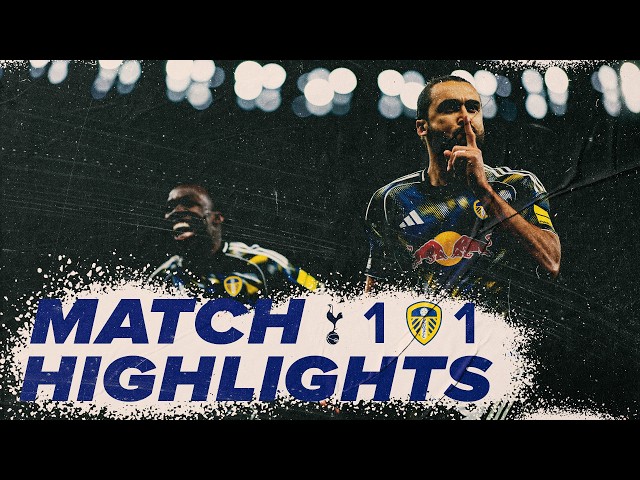 DCL penalty strikes back! | Tottenham Hotspur 1-1 Leeds United | Premier League highlights