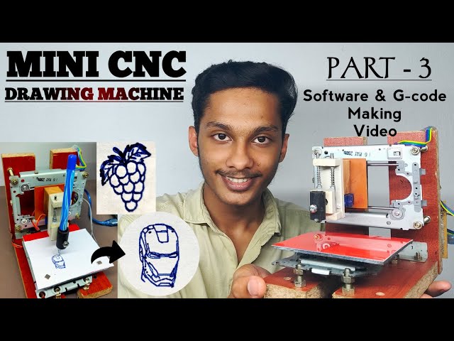 How to make a CNC machine part - 3 | how to make #gcode for #cnc #machine | software part