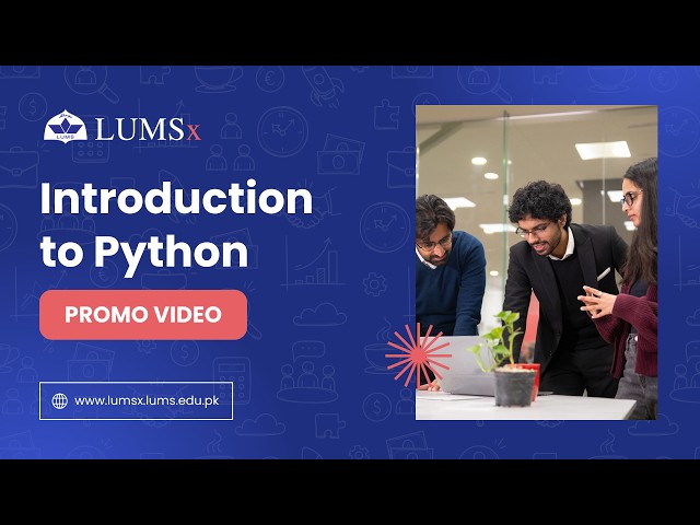 Introduction to Python Promo Video
