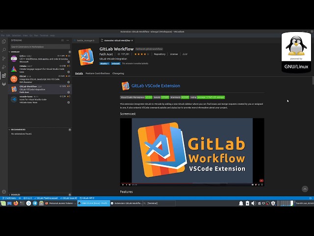 VS Code + GitLab Workflow introduction