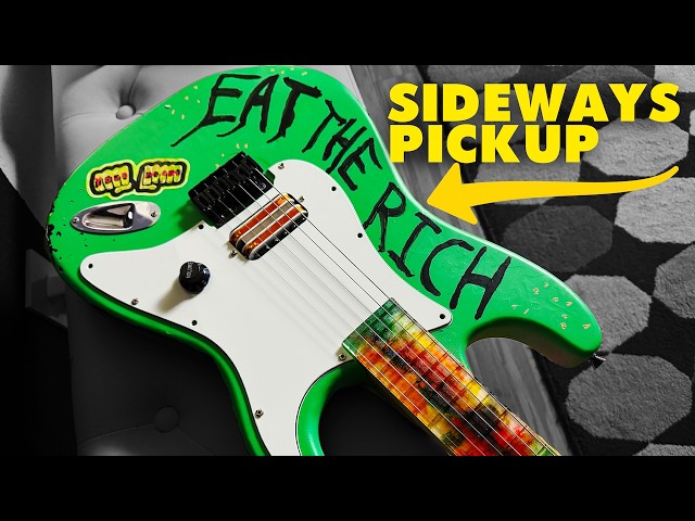 A New Design Language for Guitar - 90 degree coils
