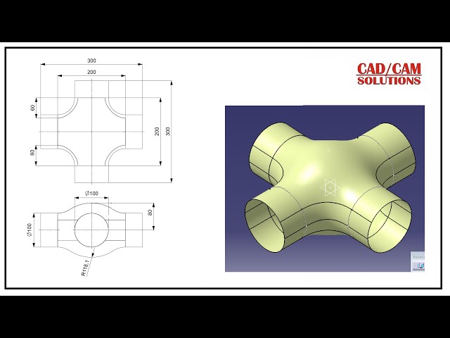 #CATIA V5 #wireframe & surface tutorial