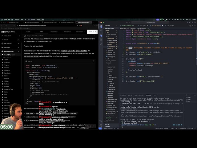 Day 131 learning web dev: Building a Google Drive clone (no AI)
