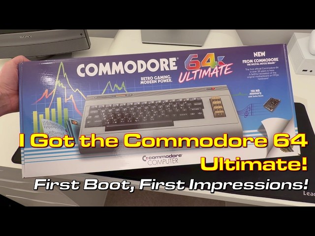 I Got the Commodore 64 Ultimate! First Boot, First Impressions!